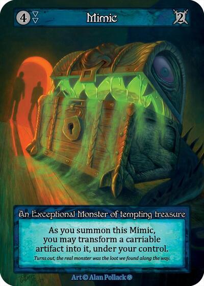 2025 Sorcery: Contested Realm: Gothic (GT) - Mimic (, Exceptional) (, Near Mint)