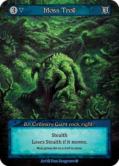 2025 Sorcery: Contested Realm: Gothic (GT) - Moss Troll (, Ordinary) (, Near Mint)