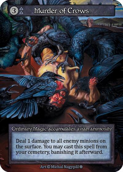 2025 Sorcery: Contested Realm: Gothic (GT) - Murder of Crows (, Ordinary) (, Near Mint)