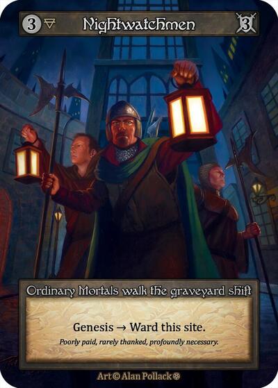 2025 Sorcery: Contested Realm: Gothic (GT) - Nightwatchmen (, Ordinary) (, Near Mint)