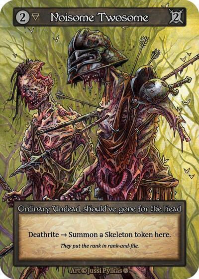 2025 Sorcery: Contested Realm: Gothic (GT) - Noisome Twosome (, Ordinary) (, Near Mint)