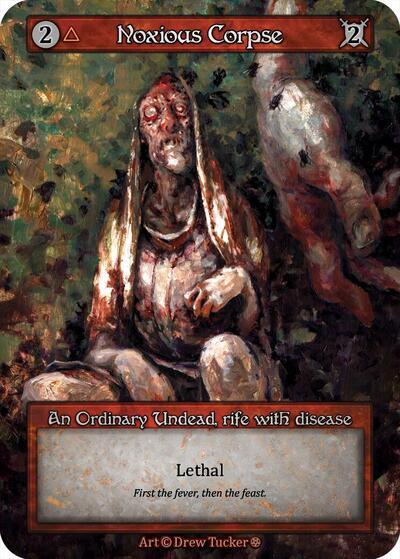 2025 Sorcery: Contested Realm: Gothic (GT) - Noxious Corpse (, Ordinary) (, Near Mint)