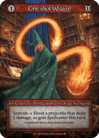 2025 Sorcery: Contested Realm: Gothic (GT) - One-shot Wizard (, Ordinary) (, Near Mint)