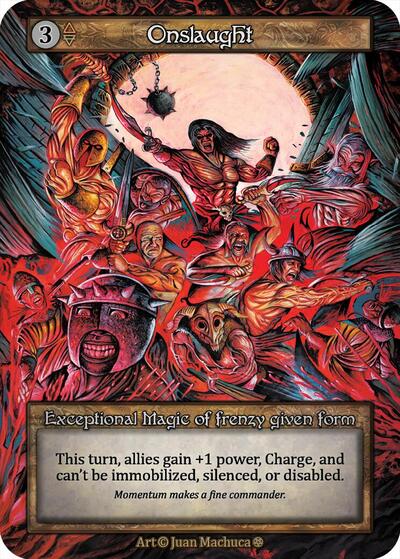 2025 Sorcery: Contested Realm: Gothic (GT) - Onslaught (, Exceptional) (, Near Mint)