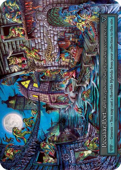 2025 Sorcery: Contested Realm: Gothic (GT) - Peculiar Port (, Exceptional) (, Near Mint)