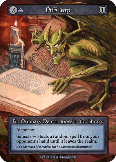 2025 Sorcery: Contested Realm: Gothic (GT) - Pith Imp (, Ordinary) (, Near Mint)