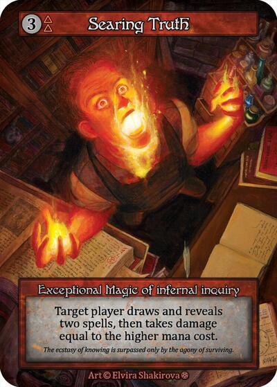 2025 Sorcery: Contested Realm: Gothic (GT) - Searing Truth (, Exceptional) (, Near Mint)
