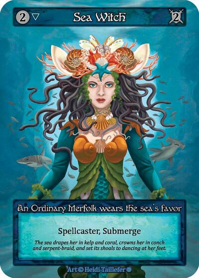 2025 Sorcery: Contested Realm: Gothic (GT) - Sea Witch (, Ordinary) (, Near Mint)