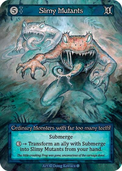 2025 Sorcery: Contested Realm: Gothic (GT) - Slimy Mutants (, Ordinary) (, Near Mint)