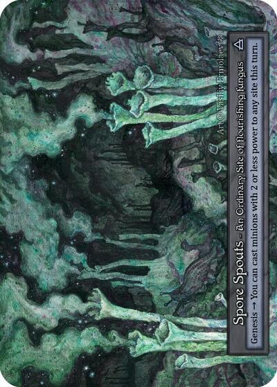 2025 Sorcery: Contested Realm: Gothic (GT) - Spore Spouts (, Ordinary) (, Near Mint)
