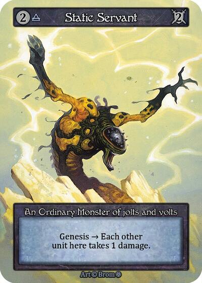 2025 Sorcery: Contested Realm: Gothic (GT) - Static Servant (, Ordinary) (, Near Mint)