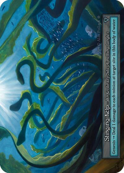 2025 Sorcery: Contested Realm: Gothic (GT) - Stinging Kelp (, Ordinary) (, Near Mint)