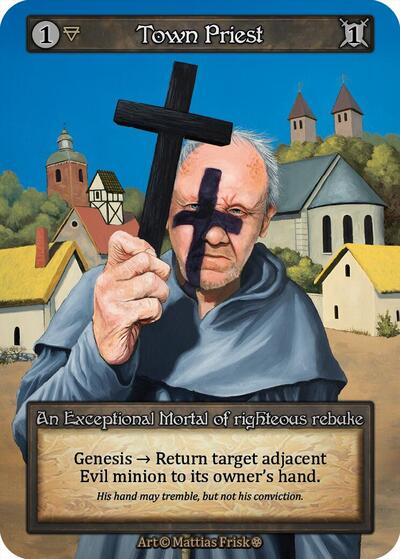 2025 Sorcery: Contested Realm: Gothic (GT) - Town Priest (, Exceptional) (, Near Mint)