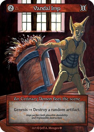 2025 Sorcery: Contested Realm: Gothic (GT) - Vandal Imp (, Ordinary) (, Near Mint)
