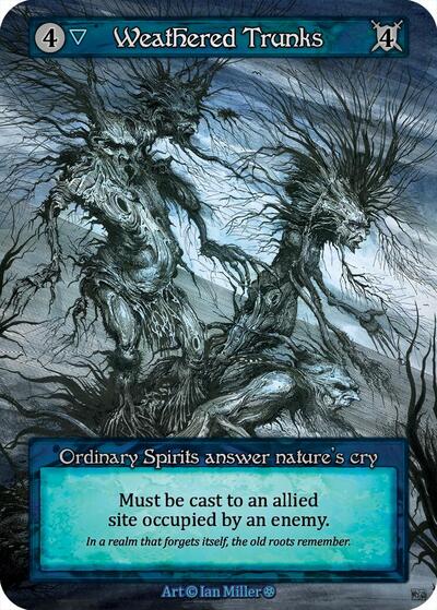 2025 Sorcery: Contested Realm: Gothic (GT) - Weathered Trunks (, Ordinary) (, Near Mint)