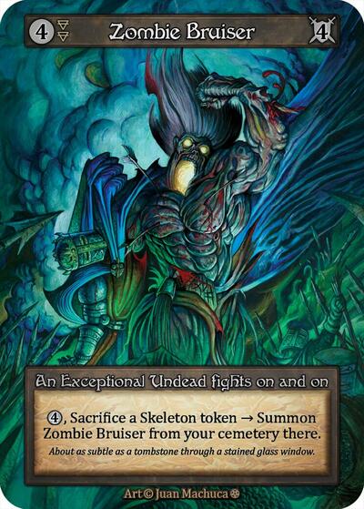 2025 Sorcery: Contested Realm: Gothic (GT) - Zombie Bruiser (, Exceptional) (, Near Mint)