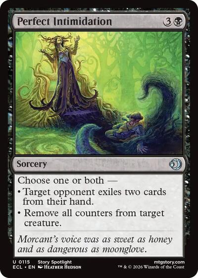 2026 Magic: The Gathering: Lorwyn Eclipsed (ECL) - Perfect Intimidation (#115, Uncommon) (, Near Mint)