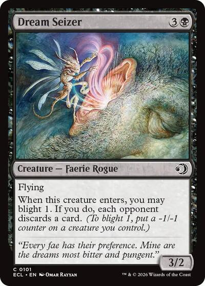 2026 Magic: The Gathering: Lorwyn Eclipsed (ECL) - Dream Seizer (#101, Common) (, Near Mint)