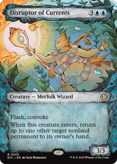 2026 Magic: The Gathering: Lorwyn Eclipsed (ECL) - Disruptor of Currents Showcase (#303, Rare) (, Near Mint)