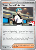 2022 Pokemon: Prize Pack Series Cards () - Team Rocket's Archer (#170/182, Uncommon) (, Near Mint)