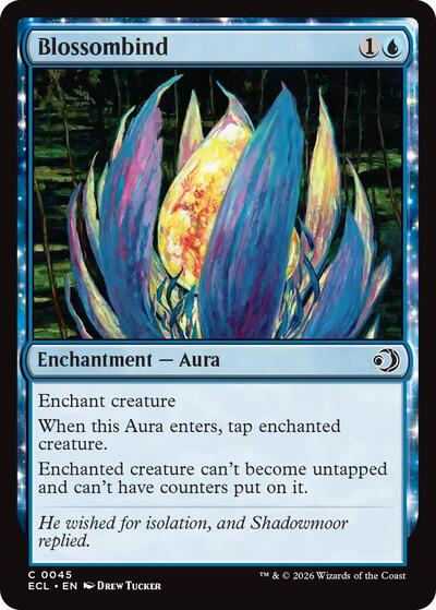 2026 Magic: The Gathering: Lorwyn Eclipsed (ECL) - Blossombind (#45, Common)