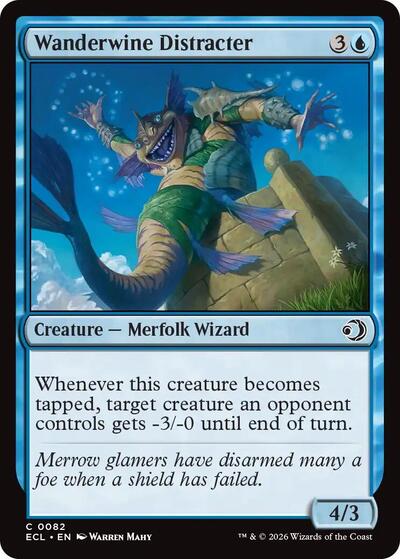 2026 Magic: The Gathering: Lorwyn Eclipsed (ECL) - Wanderwine Distracter (#82, Common) (, Near Mint)