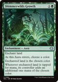 2026 Magic: The Gathering: Lorwyn Eclipsed (ECL) - Shimmerwilds Growth (#194, Uncommon) (, Near Mint)