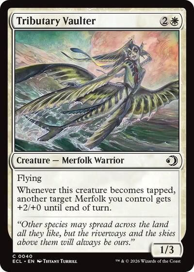 2026 Magic: The Gathering: Lorwyn Eclipsed (ECL) - Tributary Vaulter (#40, Common)