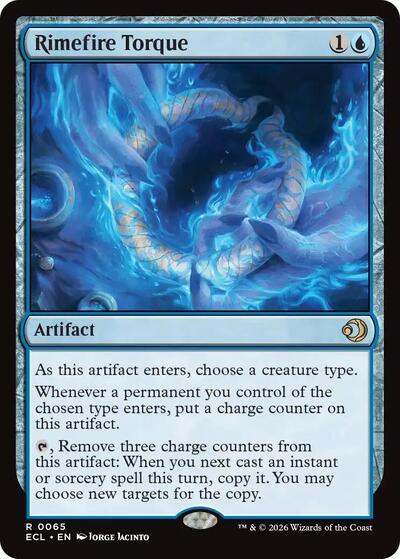 2026 Magic: The Gathering: Lorwyn Eclipsed (ECL) - Rimefire Torque (#65, Rare) (, Near Mint)