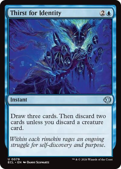 2026 Magic: The Gathering: Lorwyn Eclipsed (ECL) - Thirst for Identity (#79, Uncommon) (, Near Mint)