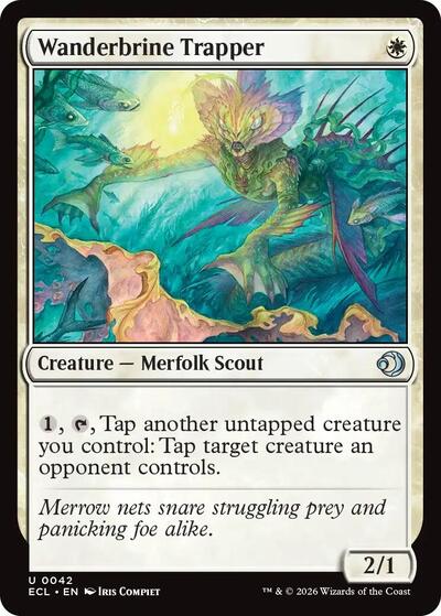 2026 Magic: The Gathering: Lorwyn Eclipsed (ECL) - Wanderbrine Trapper (#42, Uncommon) (Foil, Near Mint)