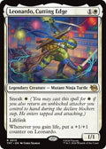 2026 Magic: The Gathering: Teenage Mutant Ninja Turtles (TMT) - Leonardo Cutting Edge (#15, Rare) (, Near Mint)