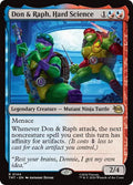 2026 Magic: The Gathering: Teenage Mutant Ninja Turtles (TMT) - Don and Raph Hard Science (#144, Rare) (, Near Mint)