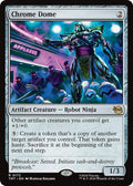 2026 Magic: The Gathering: Teenage Mutant Ninja Turtles (TMT) - Chrome Dome (#172, Rare) (, Near Mint)