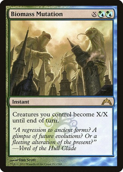 2013 Magic: The Gathering: Gatecrash (GTC) - Biomass Mutation (#213, Rare) (, Near Mint)