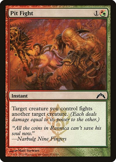 2013 Magic: The Gathering: Gatecrash (GTC) - Pit Fight (#223, Common) (, Near Mint)