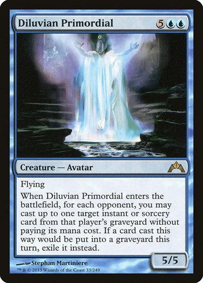 2013 Magic: The Gathering: Gatecrash (GTC) - Diluvian Primordial (#33, Rare) (, Near Mint)