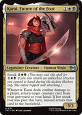 2026 Magic: The Gathering: Teenage Mutant Ninja Turtles (TMT) - Karai Future of the Foot (#151, Uncommon) (Foil, Near Mint)