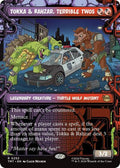 2026 Magic: The Gathering: Teenage Mutant Ninja Turtles (TMT) - Tokka and Rahzar Terrible Twos Showcase (#252, Rare) (, Near Mint)