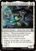 2026 Magic: The Gathering: Teenage Mutant Ninja Turtles (TMT) - Lita Little Orphan Amphibian (#19, Uncommon) (, Near Mint)