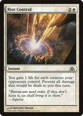 2013 Magic: The Gathering: Dragon's Maze (DGM) - Riot Control (#6, Common) (, Near Mint)