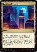 2026 Magic: The Gathering: Commander: Teenage Mutant Ninja Turtles (TMC) - Command Tower (#63, Common) (, Near Mint)