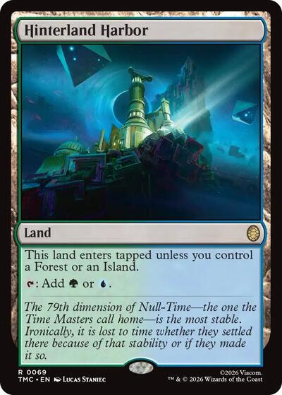 2026 Magic: The Gathering: Commander: Teenage Mutant Ninja Turtles (TMC) - Hinterland Harbor (#69, Rare) (, Near Mint)