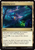 2026 Magic: The Gathering: Commander: Teenage Mutant Ninja Turtles (TMC) - Thriving Grove (#77, Common) (, Near Mint)