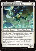 2026 Magic: The Gathering: Teenage Mutant Ninja Turtles (TMT) - Leonardo Leader in Blue (#16, Uncommon) (Foil, Near Mint)