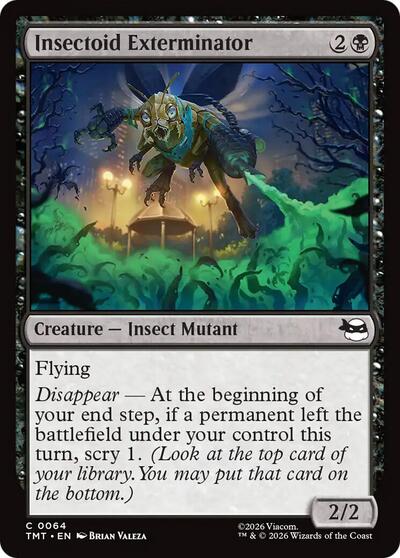 2026 Magic: The Gathering: Teenage Mutant Ninja Turtles (TMT) - Insectoid Exterminator (#64, Common) (, Near Mint)