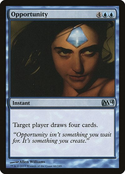 2013 Magic: The Gathering: Magic 2014 (M14) (M14) - Opportunity (#66, Uncommon) (, Near Mint)