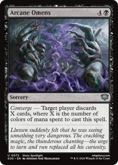 2026 Magic: The Gathering: Secrets of Strixhaven (SOS) - Arcane Omens (#73, Uncommon) (, Near Mint)