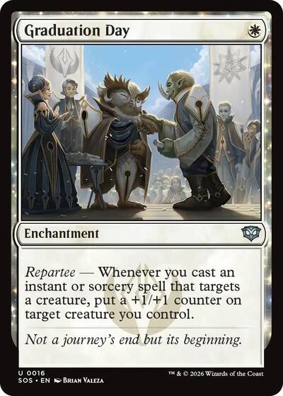 2026 Magic: The Gathering: Secrets of Strixhaven (SOS) - Graduation Day (#16, Uncommon)