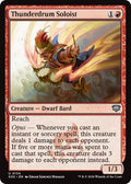 2026 Magic: The Gathering: Secrets of Strixhaven (SOS) - Thunderdrum Soloist (#134, Uncommon)